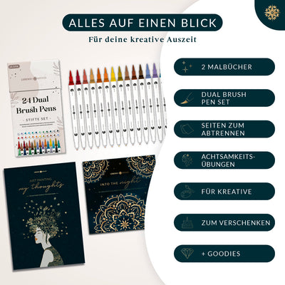 "Kreativer Kopf" - Sparbundle zum Malen